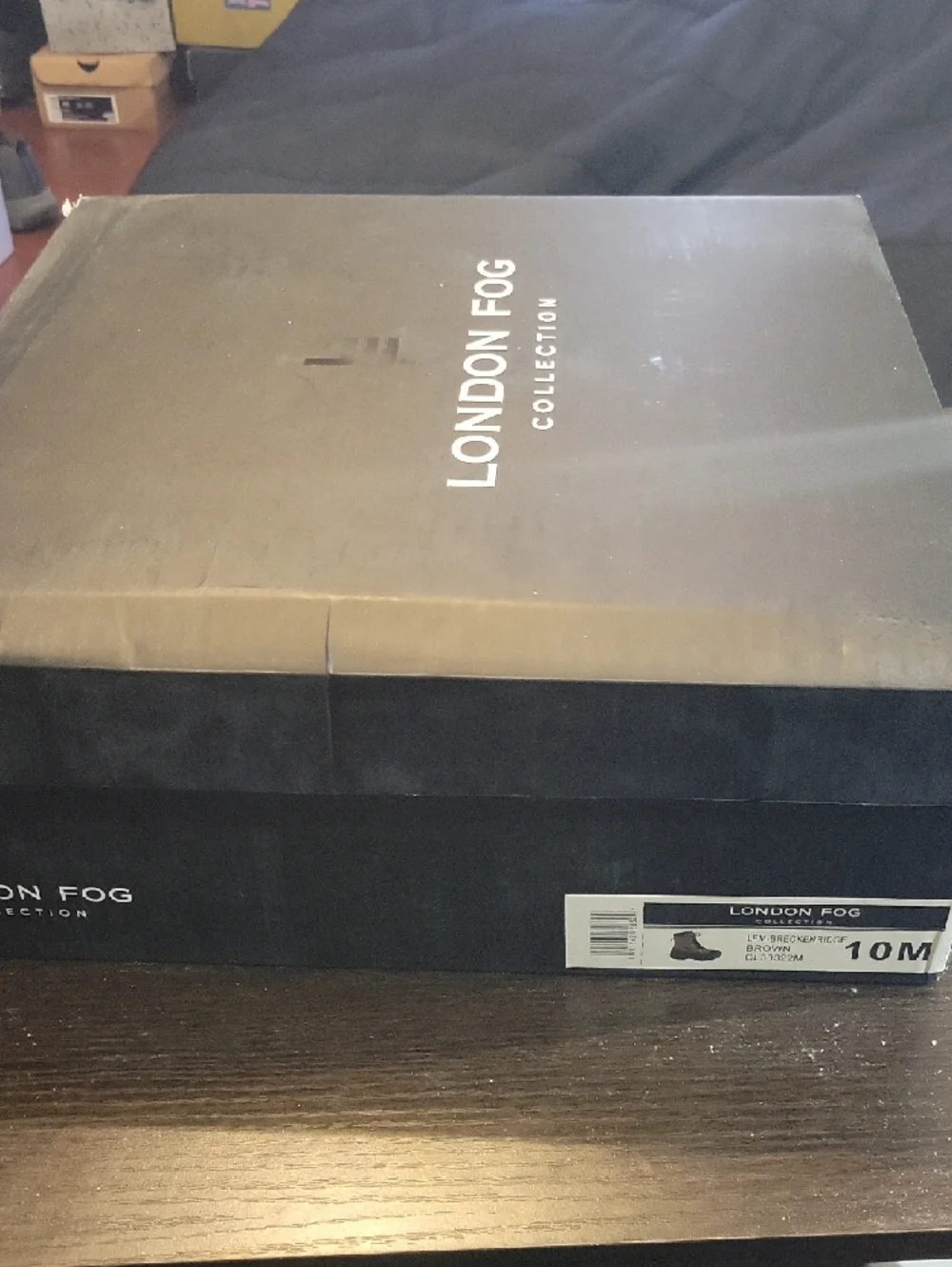 London Fog Breckenridge Waterproof Boots Mens 10 NWT & BOX